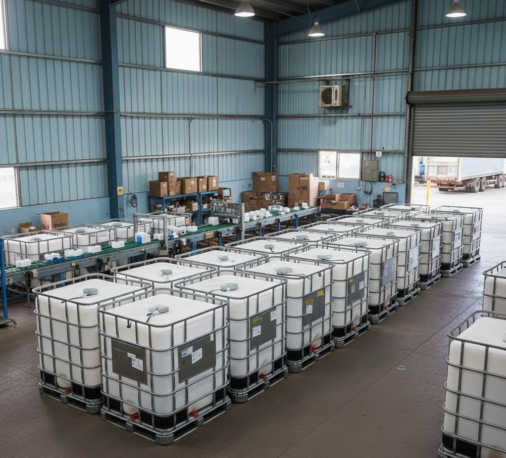 IBC Tote container close-up